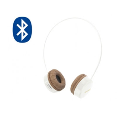Ngs Auricular Bluetooth Vintage Artica Blanca